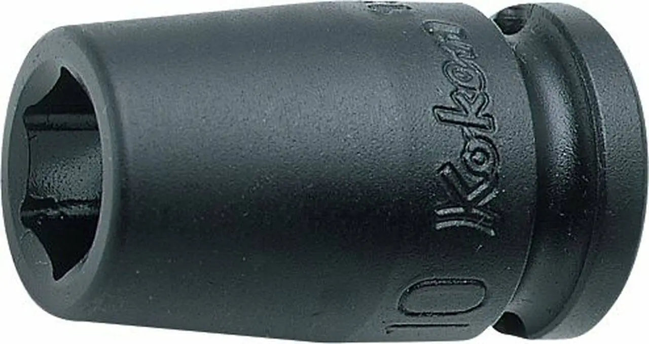 Ko-ken 3/8" Drive 6-point Standard Walled Regular Impact Sockets